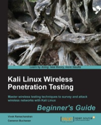 Imagen de portada: Kali Linux Wireless Penetration Testing: Beginner's Guide 1st edition 9781783280414