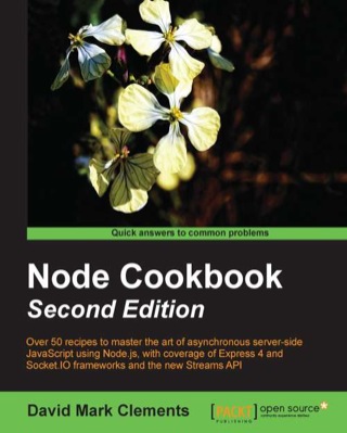 Cover image: Node Cookbook: Second Edition 1st edition 9781783280438