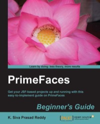 Cover image: PrimeFaces Beginner's Guide 1st edition 9781783280698
