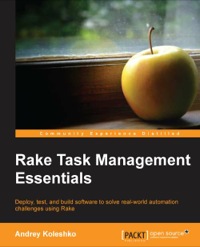 Imagen de portada: Rake Task Management Essentials 1st edition 9781783280773