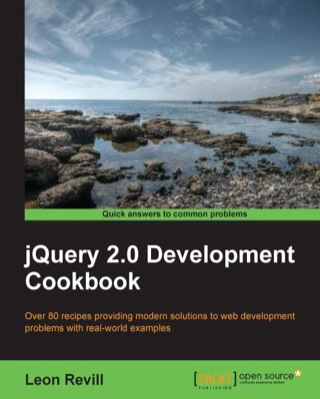 Cover image: jQuery 2.0 Development Cookbook 1st edition 9781783280896