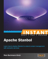 Immagine di copertina: Instant Apache Stanbol 1st edition 9781783281237