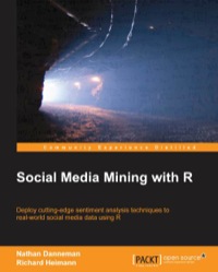 Cover image: Social Media Mining with R 1st edition 9781783281770