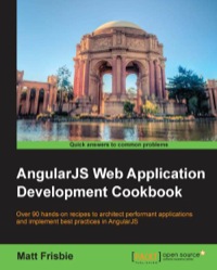 Titelbild: AngularJS Web Application Development Cookbook 1st edition 9781783283354