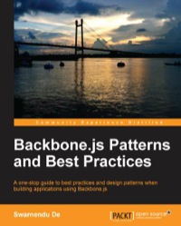 Omslagafbeelding: Backbone.js Patterns and Best Practices 1st edition 9781783283576