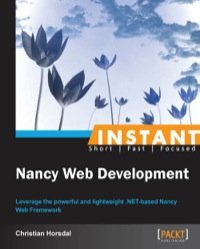Omslagafbeelding: Instant Nancy Web Development 1st edition 9781783283910