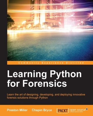 Cover image: Learning Python for Forensics 1st edition 9781783285235