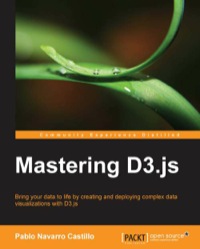 Imagen de portada: Mastering D3.js 1st edition 9781783286270