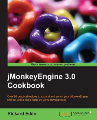 Imagen de portada: jMonkeyEngine 3.0 Cookbook 1st edition 9781783286478