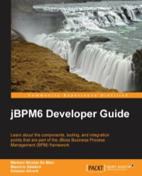 Cover image: jBPM6 Developer Guide 1st edition 9781783286614
