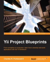 Imagen de portada: Yii Project Blueprints 1st edition 9781783287734