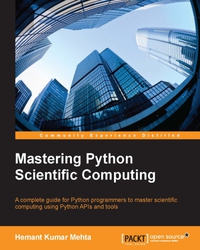 Imagen de portada: Mastering Python Scientific Computing 1st edition 9781783288823