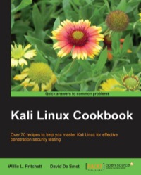 Omslagafbeelding: Kali Linux Cookbook 1st edition 9781783289592
