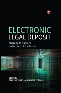 表紙画像: Electronic Legal Deposit 9781783303779