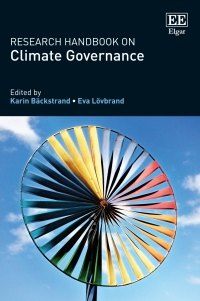 Cover image: Research Handbook on Climate Governance 1st edition 9781783470594