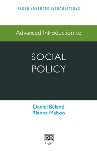 Titelbild: Advanced introduction to Social Policy 1st edition 9781783478026