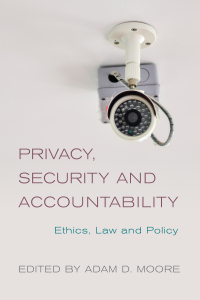 Cover image: Privacy, Security and Accountability 1st edition 9781783484768