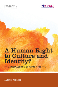 Imagen de portada: A Human Right to Culture and Identity 1st edition 9781783486786