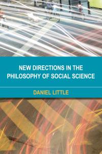 Imagen de portada: New Directions in the Philosophy of Social Science 1st edition 9781783487394