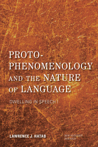Cover image: Proto-Phenomenology and the Nature of Language 1st edition 9781783488193