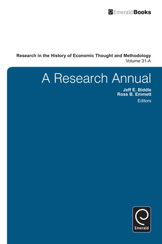 Imagen de portada: A Research Annual 9781783500581