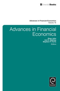 表紙画像: Advances in Financial Economics 9781783501205