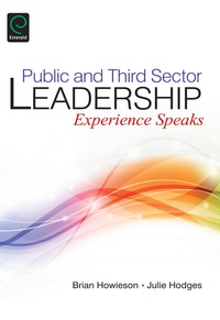 Omslagafbeelding: Public and Third Sector Leadership 9781783504923