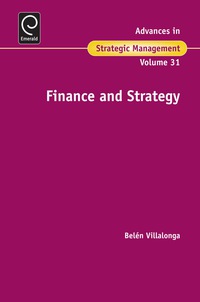 Cover image: Finance and Strategy 9781783504930