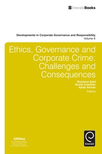 Omslagafbeelding: Ethics, Governance and Corporate Crime 9781783506736