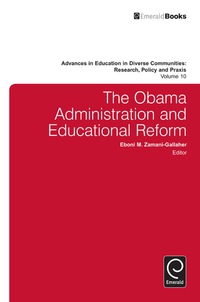 Cover image: The Obama Administration and Educational Reform 9781783507092