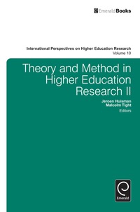 Cover image: Theory and Method in Higher Education Research II 9781783509997