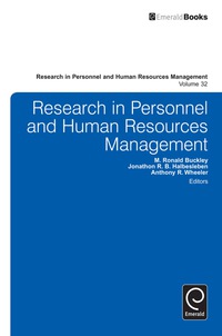 Cover image: Research in Personnel and Human Resources Management 9781783508471