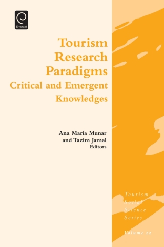 Cover image: Tourism Research Paradigms 9781783509294