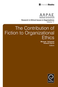 Titelbild: The Contribution of Fiction to Organizational Ethics 9781783509492