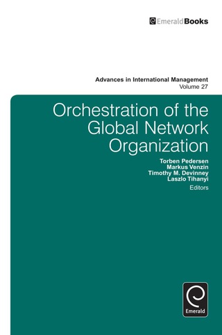 صورة الغلاف: Orchestration of the Global Network Organization 9781783509539