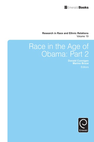 Imagen de portada: Race in the Age of Obama 9781783509829
