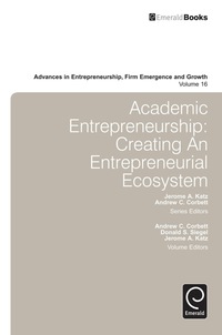 Imagen de portada: Academic Entrepreneurship 9781783509843