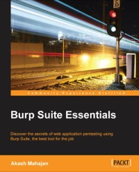 表紙画像: Burp Suite Essentials 1st edition 9781783550111