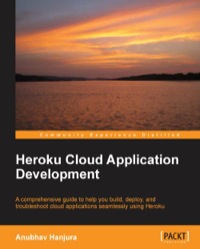 Imagen de portada: Heroku Cloud Application Development 1st edition 9781783550975