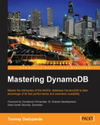 Imagen de portada: Mastering DynamoDB 1st edition 9781783551958