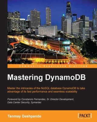 Cover image: Mastering DynamoDB 1st edition 9781783551958