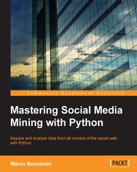 Cover image: Mastering Social Media Mining with Python 1st edition 9781783552016