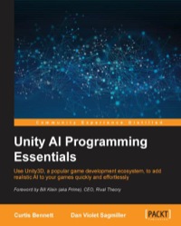 Cover image: Unity AI Programming Essentials 1st edition 9781783553556