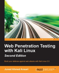 Cover image: Web Penetration Testing with Kali Linux - Second Edition 2nd edition 9781783988525