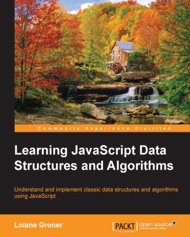 Cover image: Learning JavaScript Data Structures and Algorithms