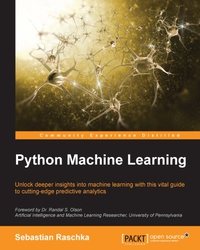 Cover image: Python Machine Learning 1st edition 9781783555130