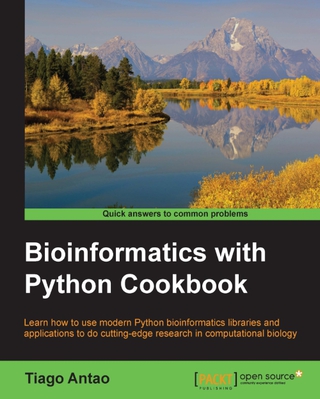 Cover image: Bioinformatics with Python Cookbook 1st edition 9781782175117