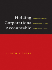 Omslagafbeelding: Holding Corporations Accountable 1st edition 9781856499835