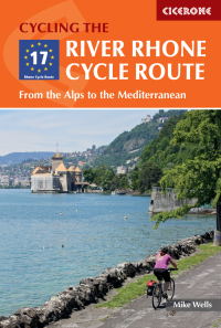 Omslagafbeelding: The River Rhone Cycle Route 9781852847555
