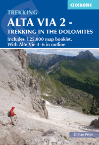 Cover image: Alta Via 2 - Trekking in the Dolomites 5th edition 9781786310972